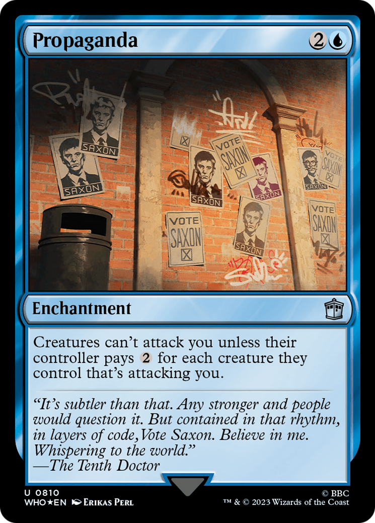 Propaganda (Surge Foil) [Doctor Who] | Empire Gaming NC