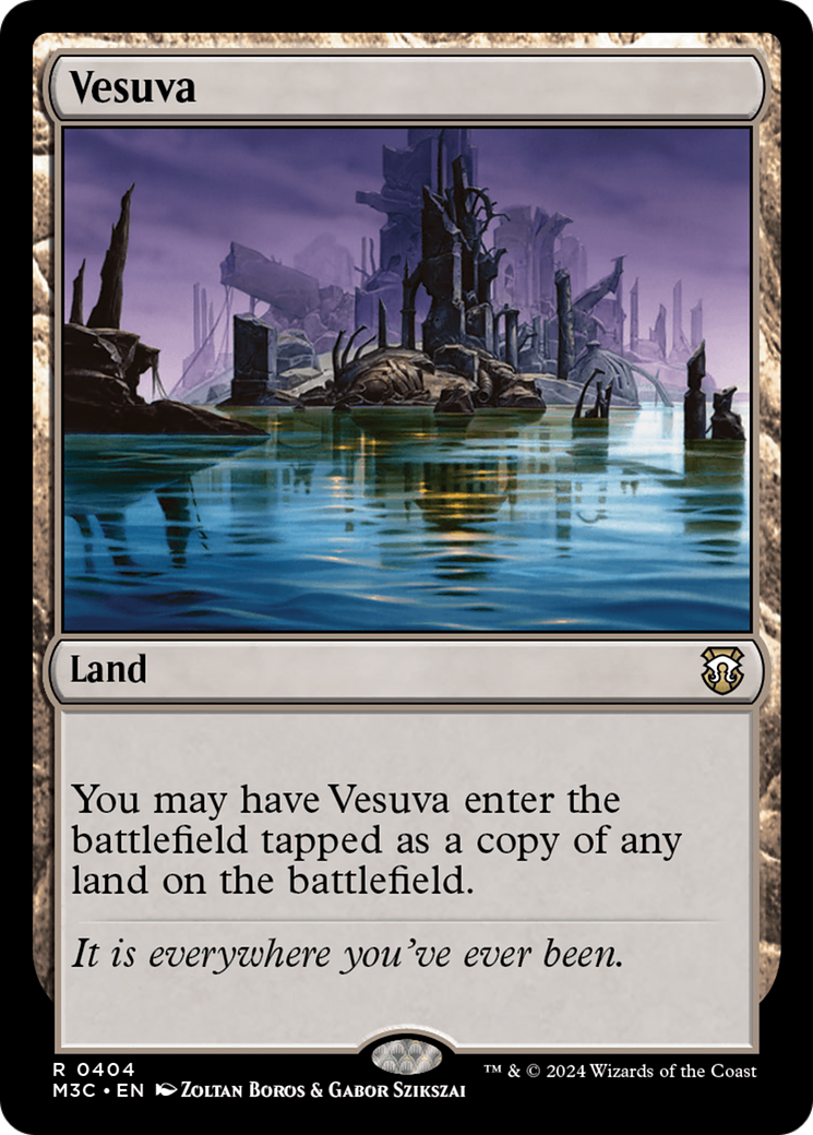 Vesuva (Ripple Foil) [Modern Horizons 3 Commander] | Empire Gaming NC