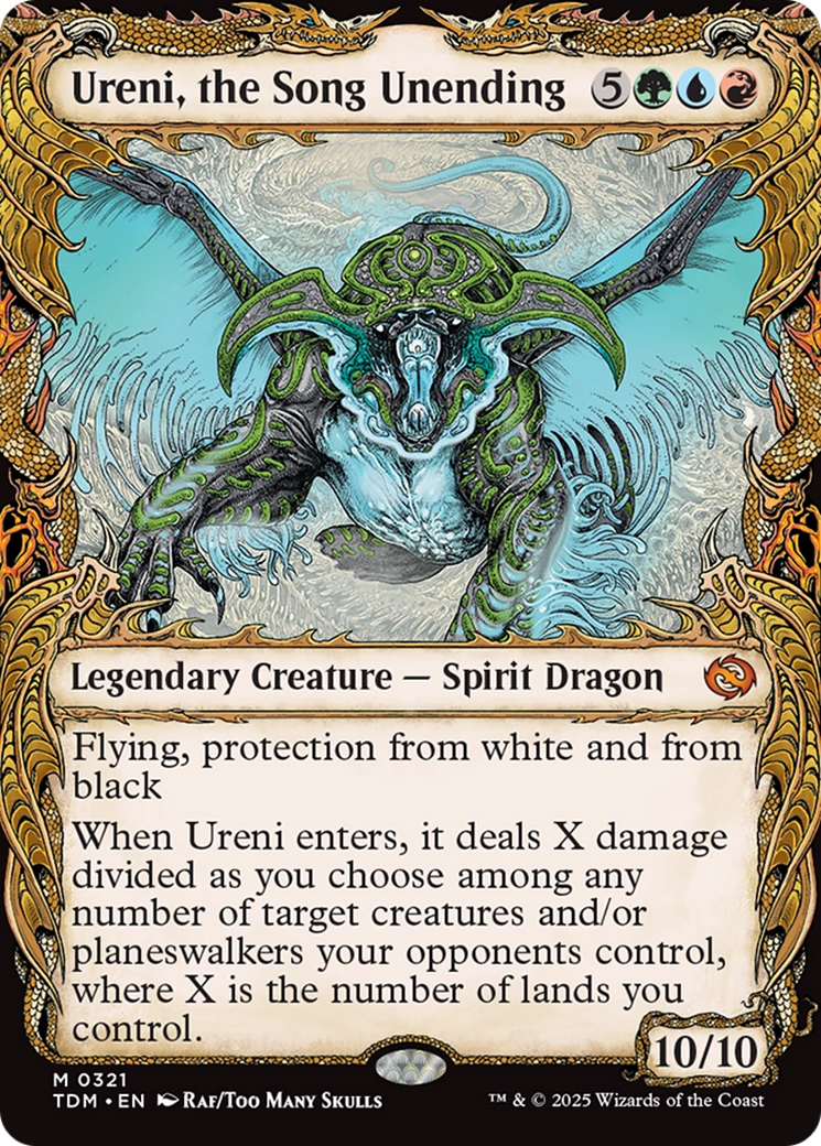 Ureni, the Song Unending (Showcase) [Tarkir: Dragonstorm] | Empire Gaming NC