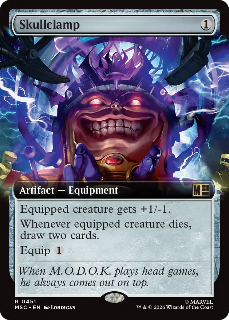 Skullclamp (Extended Art) [Marvel Super Heroes Commander] | Empire Gaming NC
