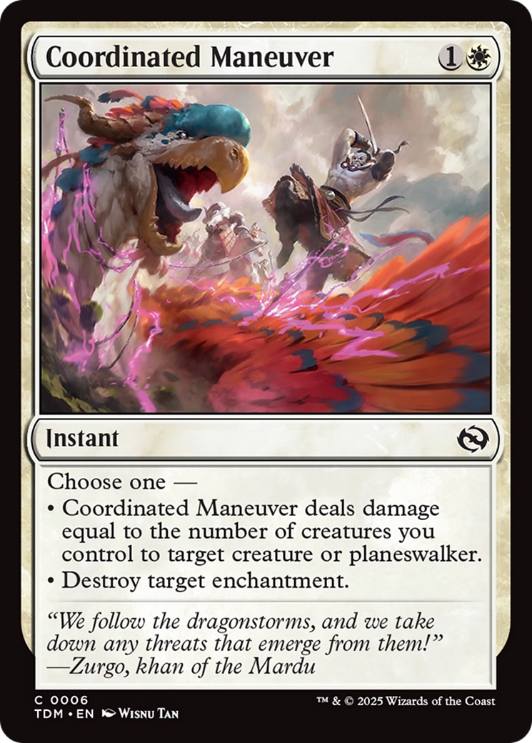 Coordinated Maneuver [Tarkir: Dragonstorm] | Empire Gaming NC
