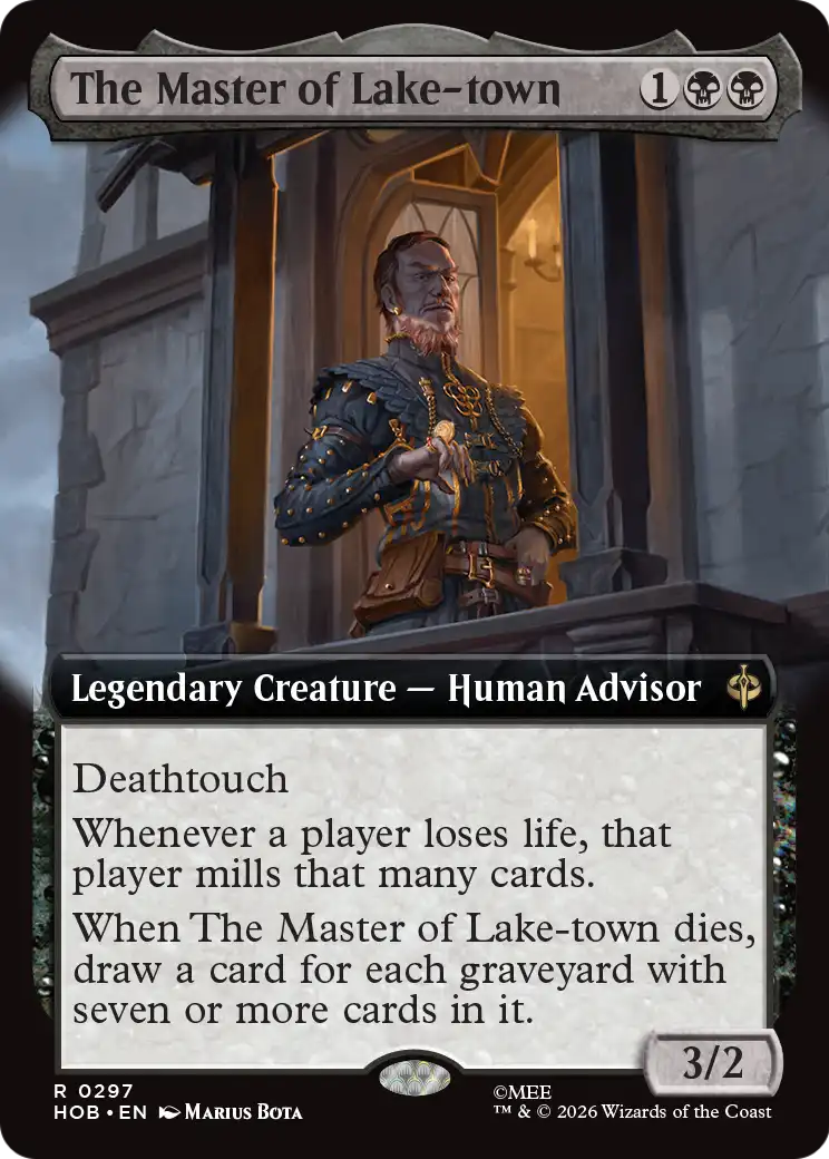 The Master of Lake-town (Extended Art) [The Hobbit] | Empire Gaming NC