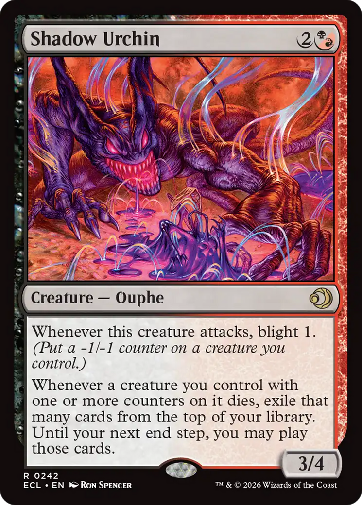 Shadow Urchin [Lorwyn Eclipsed] | Empire Gaming NC