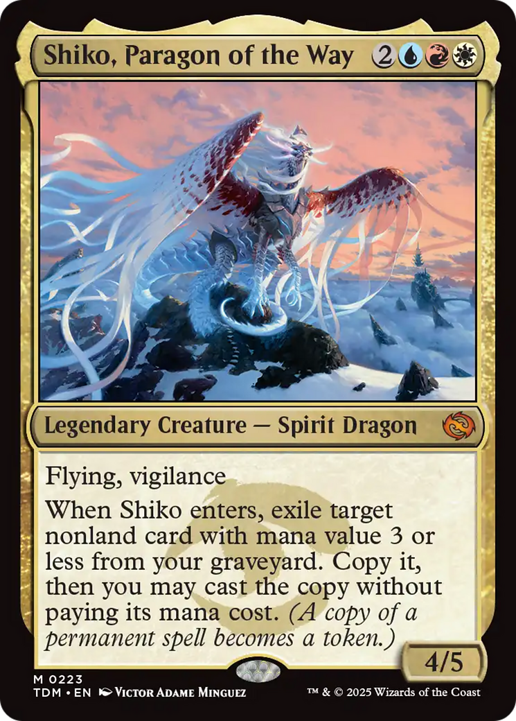 Shiko, Paragon of the Way [Tarkir: Dragonstorm] | Empire Gaming NC