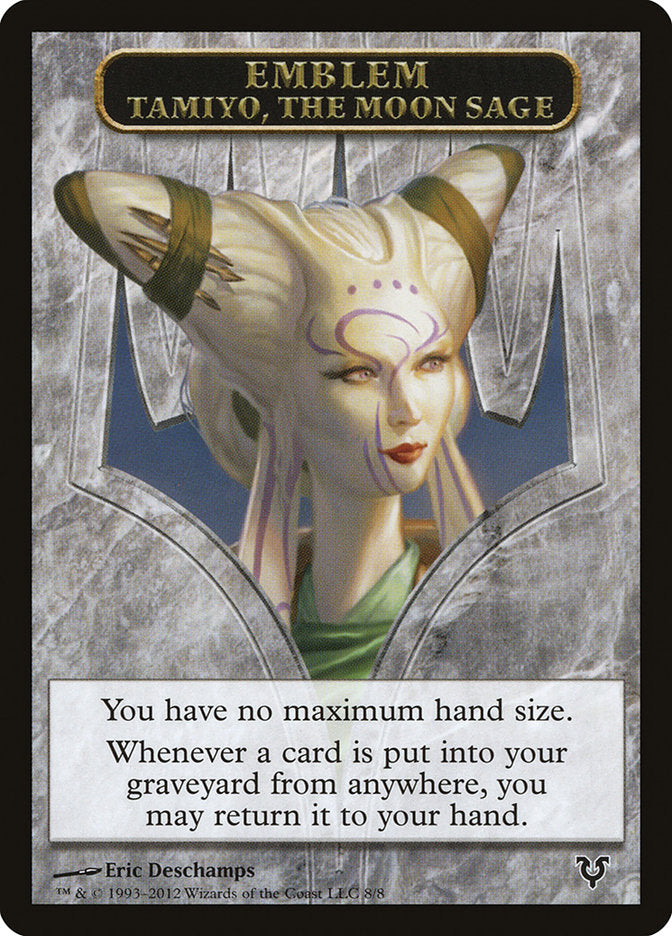 Tamiyo, the Moon Sage Emblem [Avacyn Restored Tokens] | Empire Gaming NC