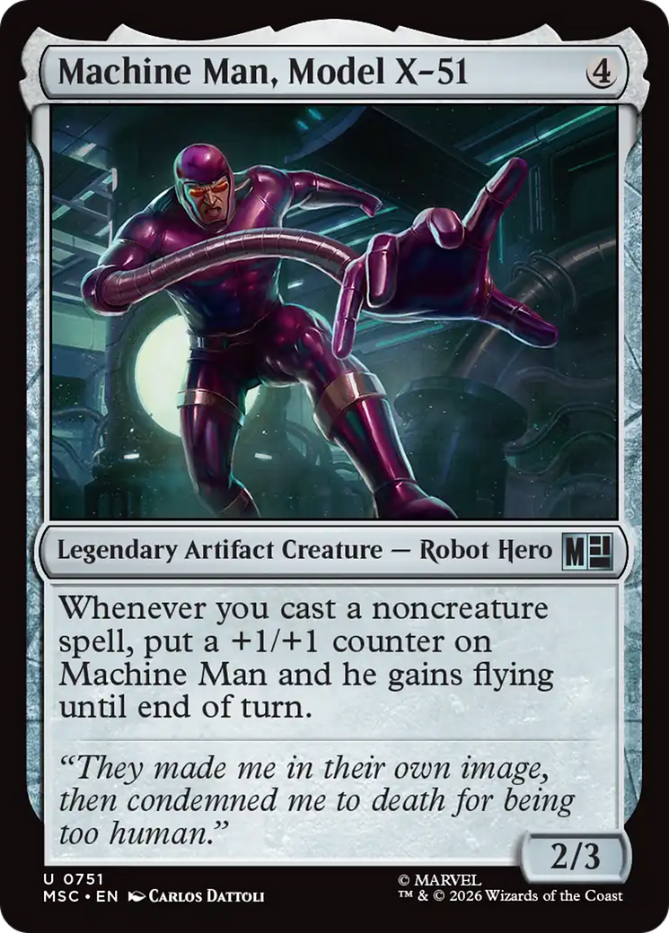 Machine Man, Model X-51 [Marvel Super Heroes Commander] | Empire Gaming NC