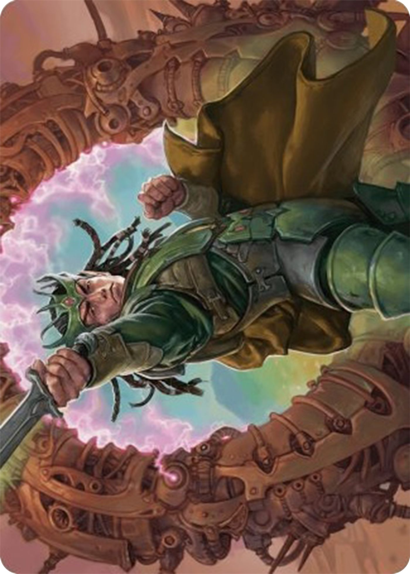 Eladamri, Korvecdal Art Card [Modern Horizons 3 Art Series] | Empire Gaming NC