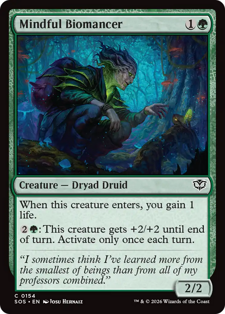 Mindful Biomancer [Secrets of Strixhaven] | Empire Gaming NC