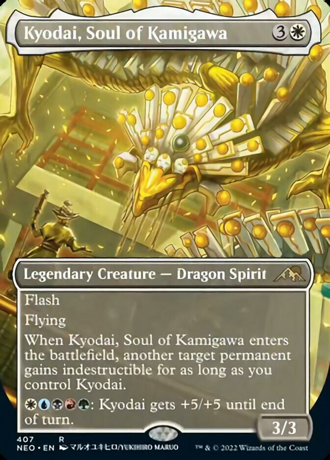 Kyodai, Soul of Kamigawa (Borderless Alternate Art) [Kamigawa: Neon Dynasty] | Empire Gaming NC