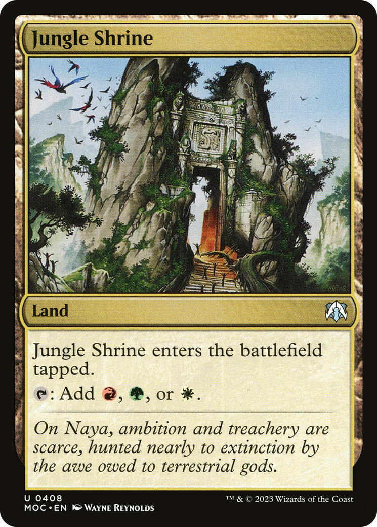 Jungle Shrine [March of the Machine Commander] | Empire Gaming NC