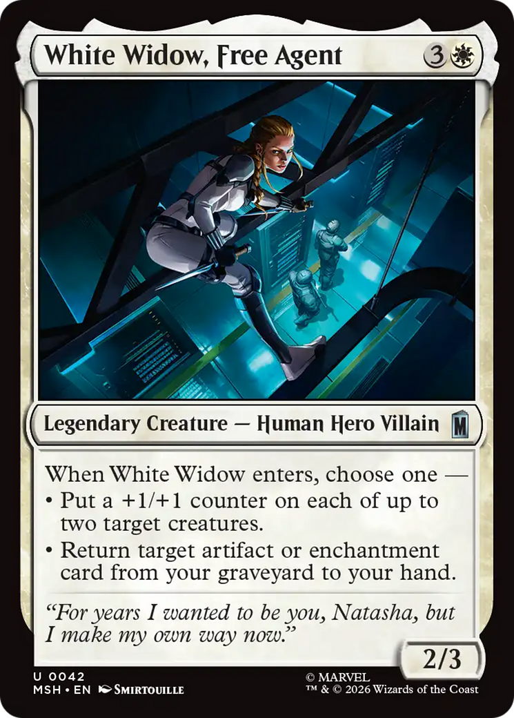 White Widow, Free Agent [Marvel Super Heroes] | Empire Gaming NC