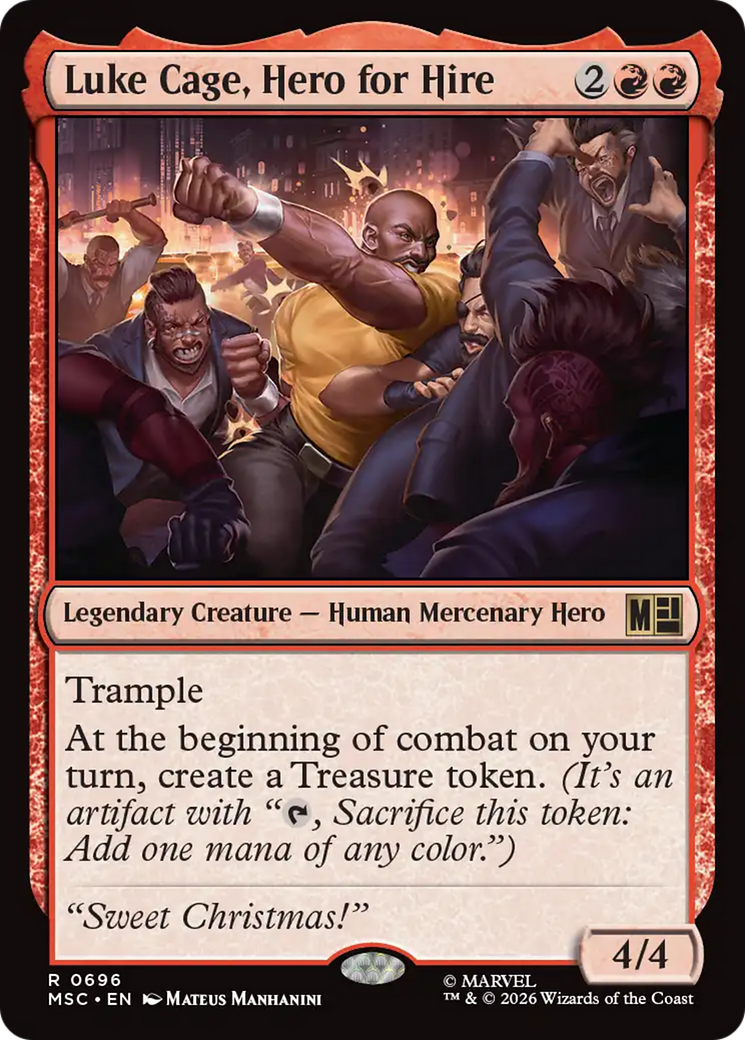 Luke Cage, Hero for Hire [Marvel Super Heroes Commander] | Empire Gaming NC