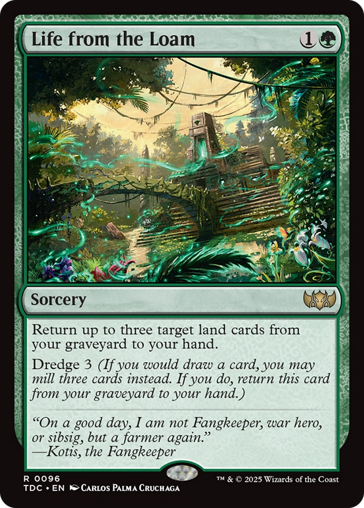 Life from the Loam [Tarkir: Dragonstorm Commander] | Empire Gaming NC