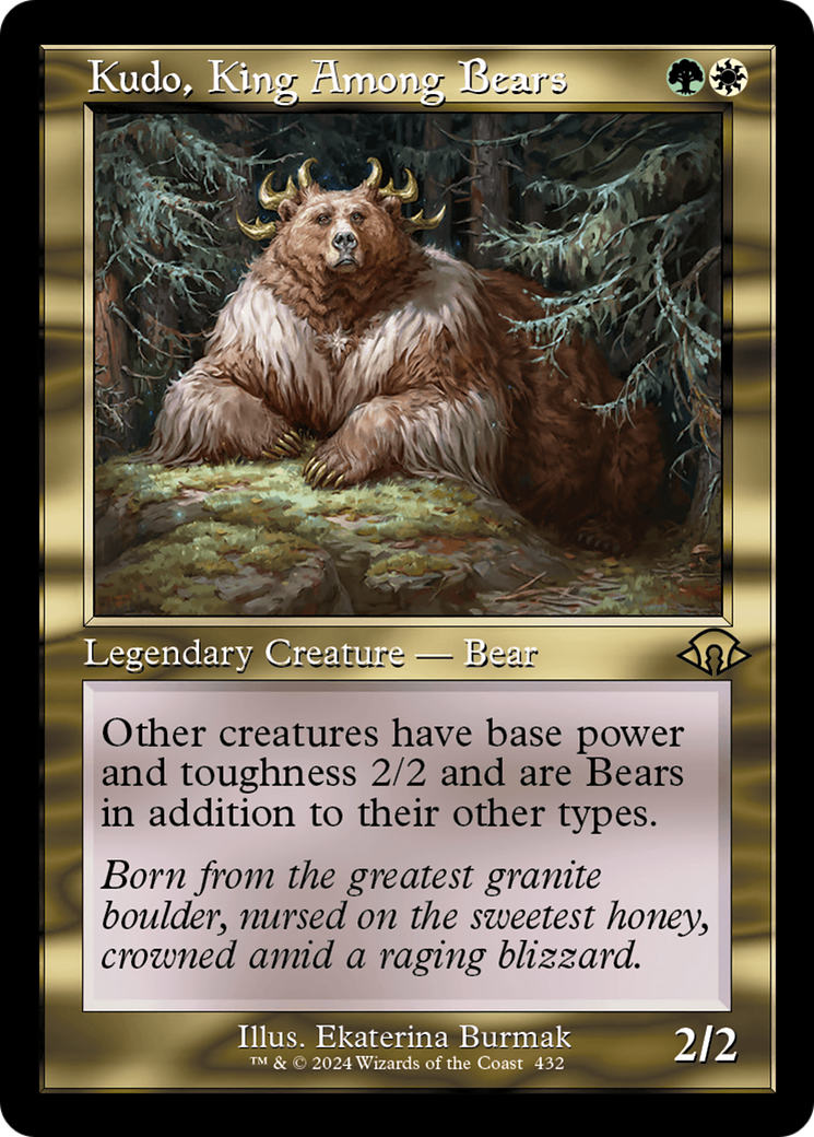 Kudo, King Among Bears (Retro) [Modern Horizons 3] | Empire Gaming NC