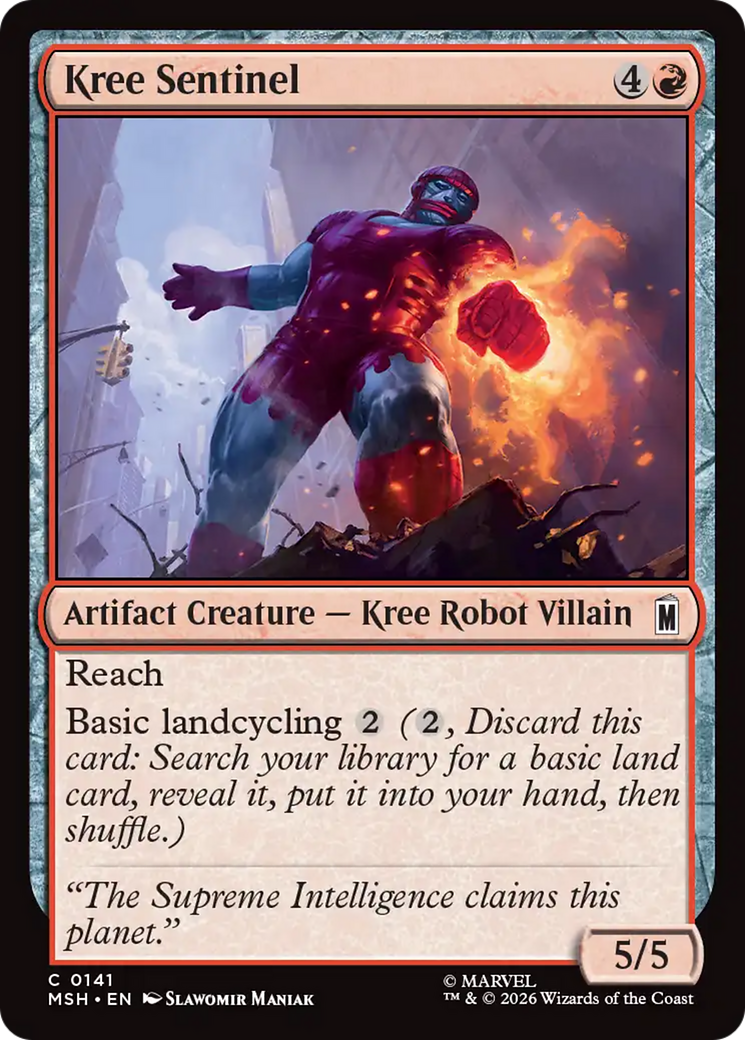 Kree Sentinel [Marvel Super Heroes] | Empire Gaming NC