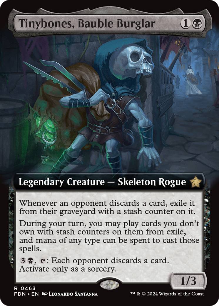 Tinybones, Bauble Burglar (Extended Art) [Foundations] | Empire Gaming NC