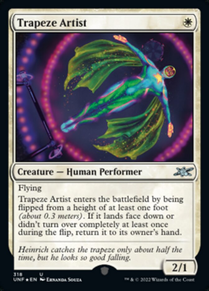 Trapeze Artist (Galaxy Foil) [Unfinity] | Empire Gaming NC