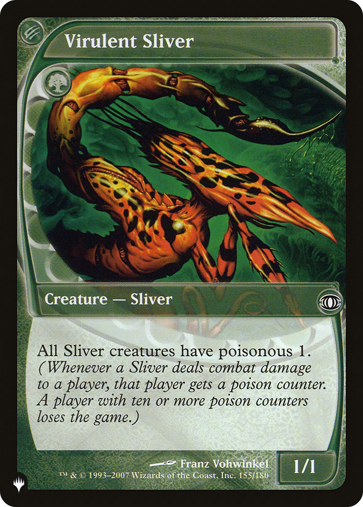 Virulent Sliver [The List] | Empire Gaming NC