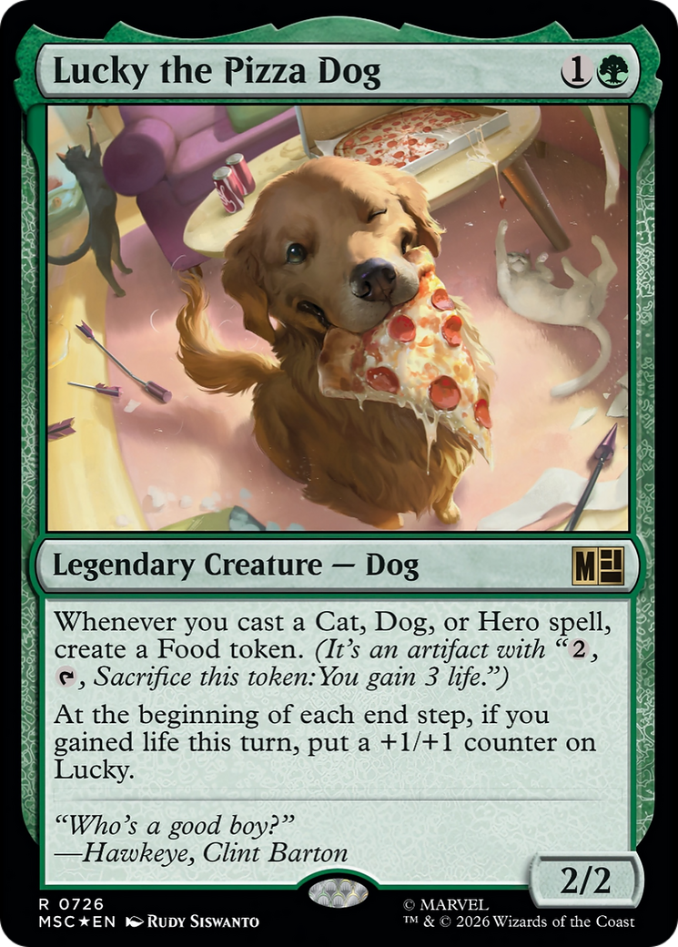 Lucky the Pizza Dog [Marvel Super Heroes Commander] | Empire Gaming NC