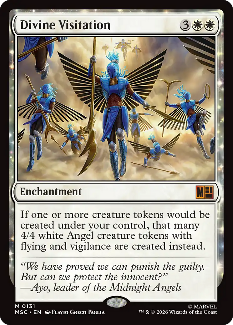 Divine Visitation (Surge Foil) [Marvel Super Heroes Commander] | Empire Gaming NC