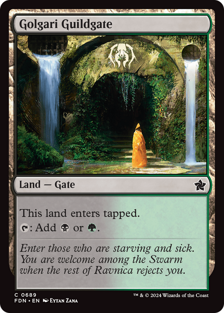 Golgari Guildgate [Foundations] | Empire Gaming NC