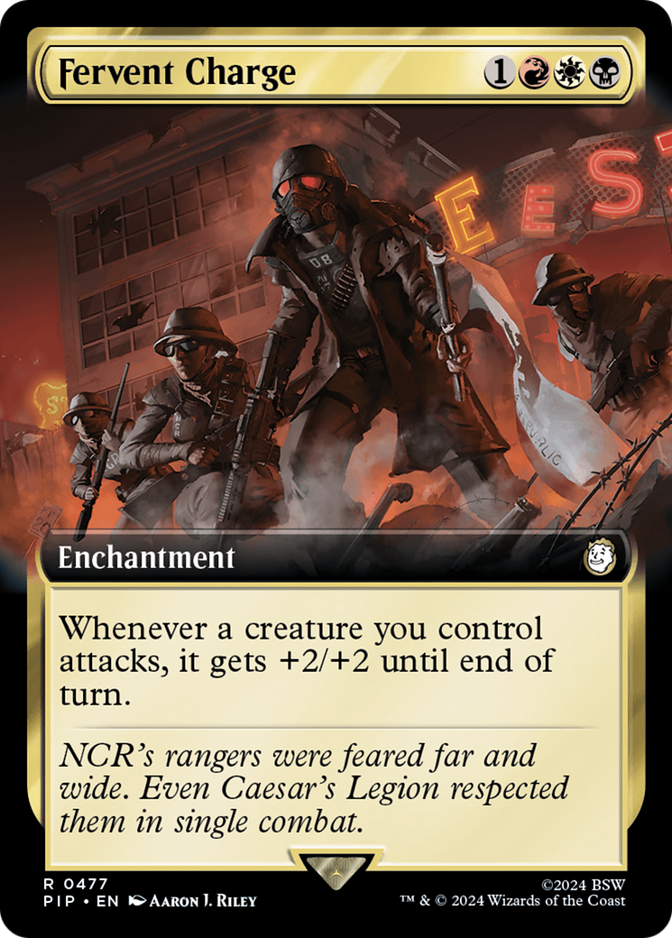 Fervent Charge (Extended Art) [Fallout] | Empire Gaming NC