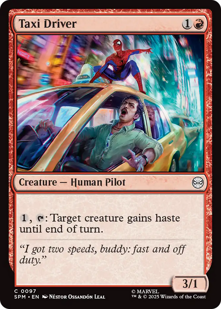 Taxi Driver [Marvel's Spider-Man] | Empire Gaming NC