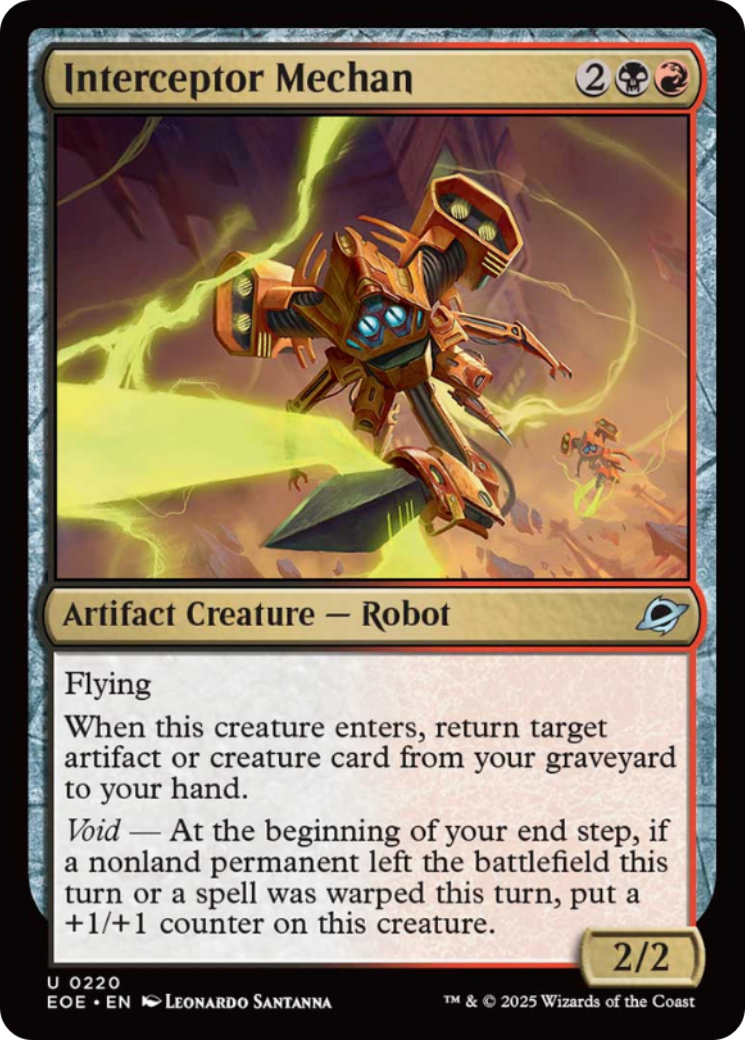 Interceptor Mechan [Edge of Eternities] | Empire Gaming NC