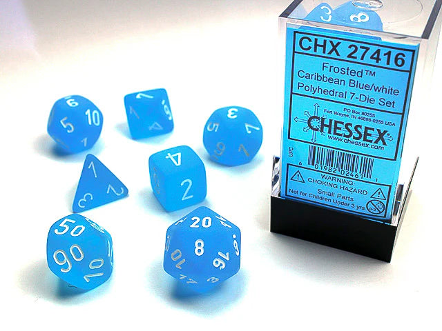 Chessex Polyhedral 7 die set | Empire Gaming NC