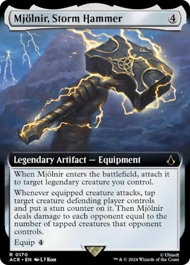 Mjolnir, Storm Hammer (Extended Art) [Assassin's Creed] | Empire Gaming NC