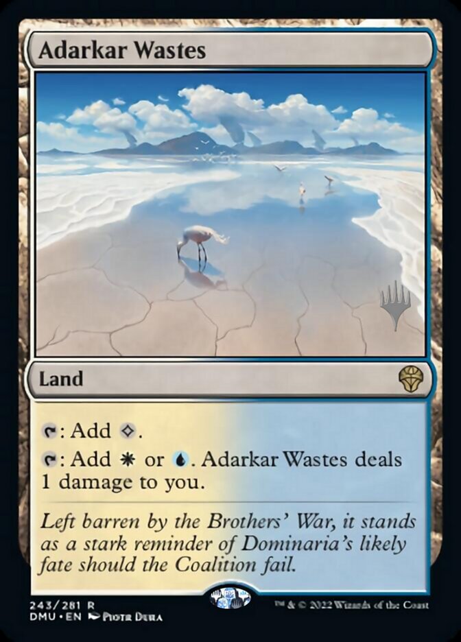 Adarkar Wastes (Promo Pack) [Dominaria United Promos] | Empire Gaming NC