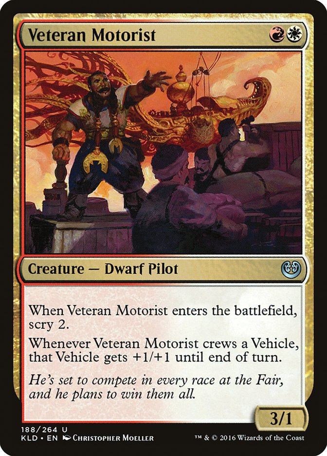 Veteran Motorist [Kaladesh] | Empire Gaming NC