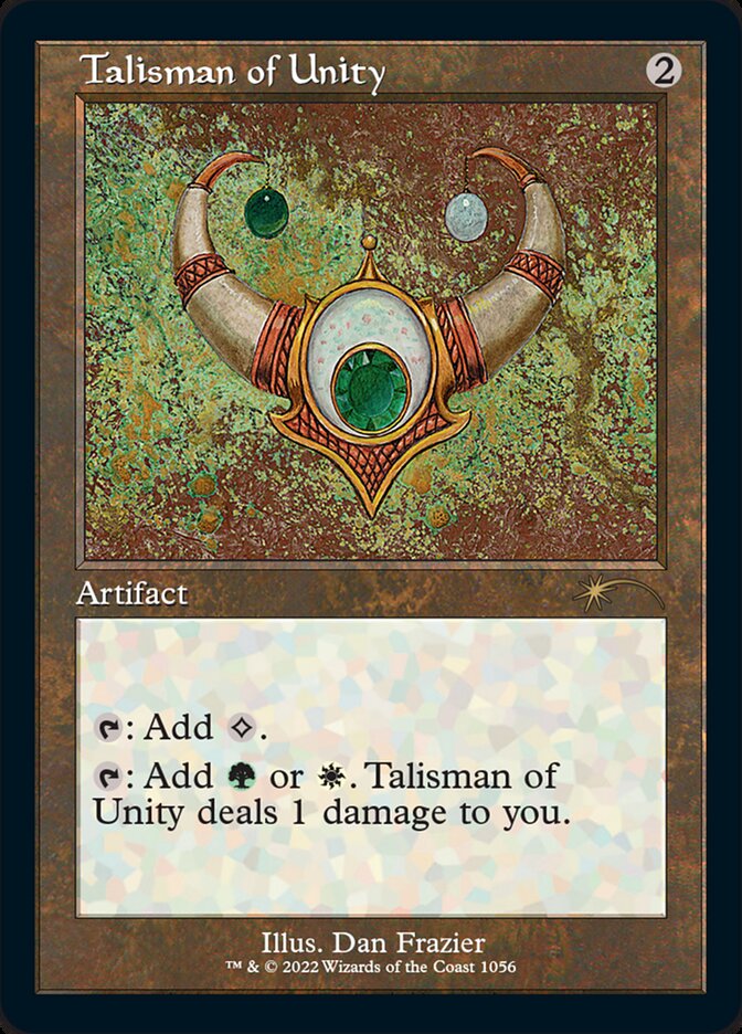 Talisman of Unity (Foil Etched) [Secret Lair Drop Series] | Empire Gaming NC