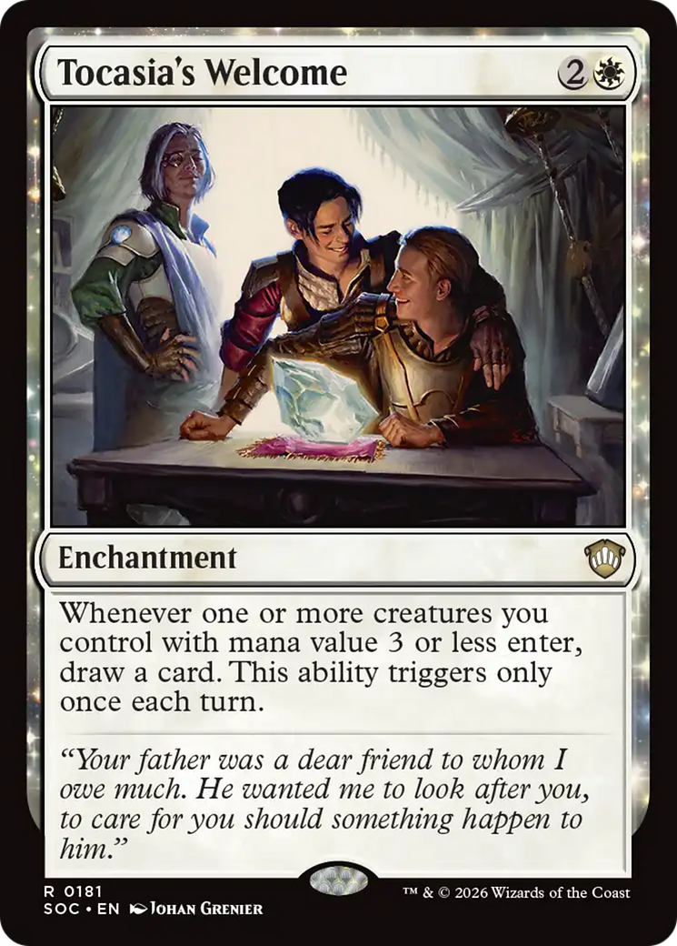 Tocasia's Welcome [Secrets of Strixhaven Commander] | Empire Gaming NC