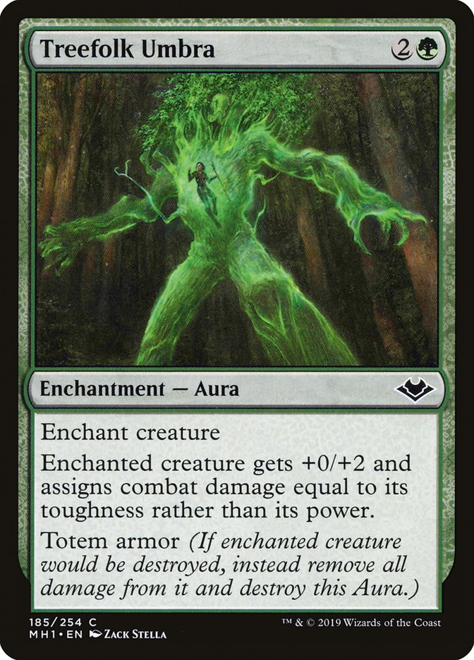 Treefolk Umbra [Modern Horizons] | Empire Gaming NC