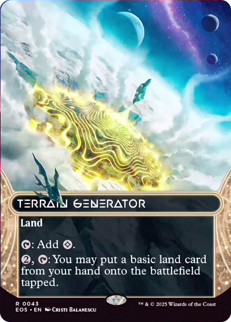 Terrain Generator (0043) (Borderless) [Edge of Eternities: Stellar Sights] | Empire Gaming NC