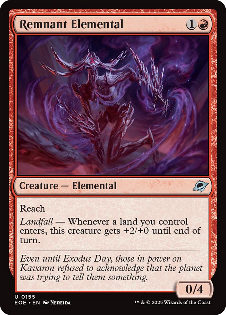 Remnant Elemental [Edge of Eternities] | Empire Gaming NC
