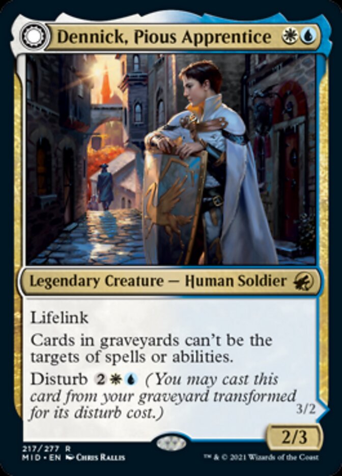 Dennick, Pious Apprentice // Dennick, Pious Apparition [Innistrad: Midnight Hunt] | Empire Gaming NC