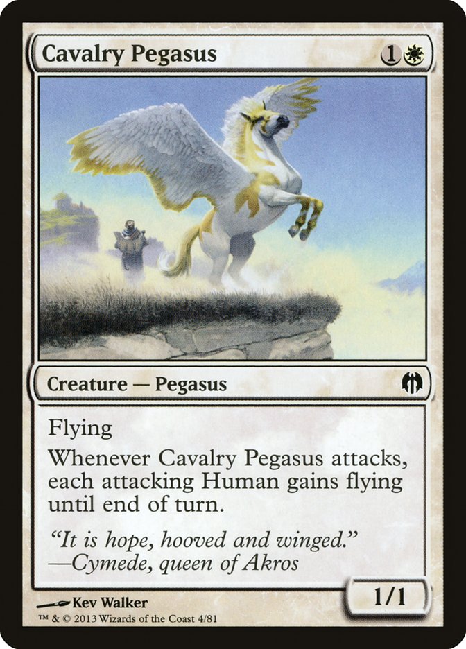 Cavalry Pegasus [Duel Decks: Heroes vs. Monsters] | Empire Gaming NC