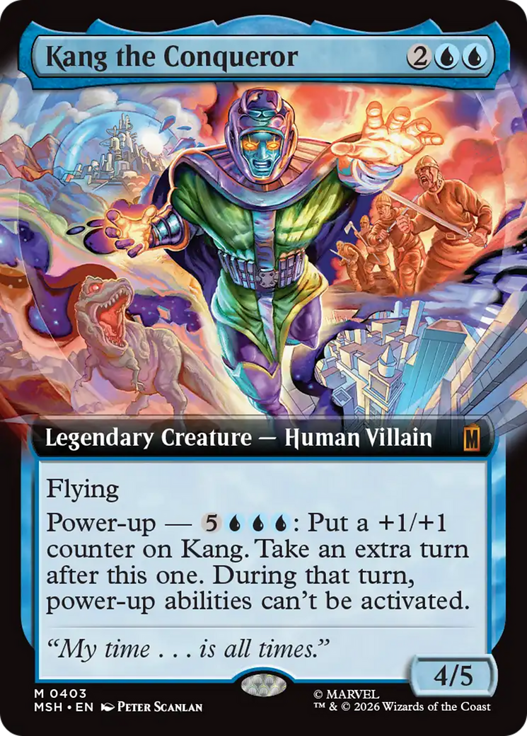 Kang the Conqueror (Extended Art) [Marvel Super Heroes] | Empire Gaming NC