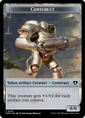 City's Blessing // Construct (41) Double-Sided Token [Commander Masters Tokens] | Empire Gaming NC