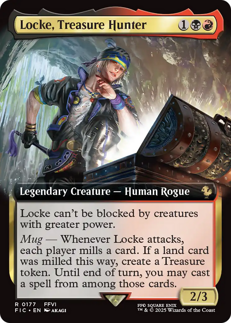 Locke, Treasure Hunter (Extended Art) [FINAL FANTASY Commander] | Empire Gaming NC