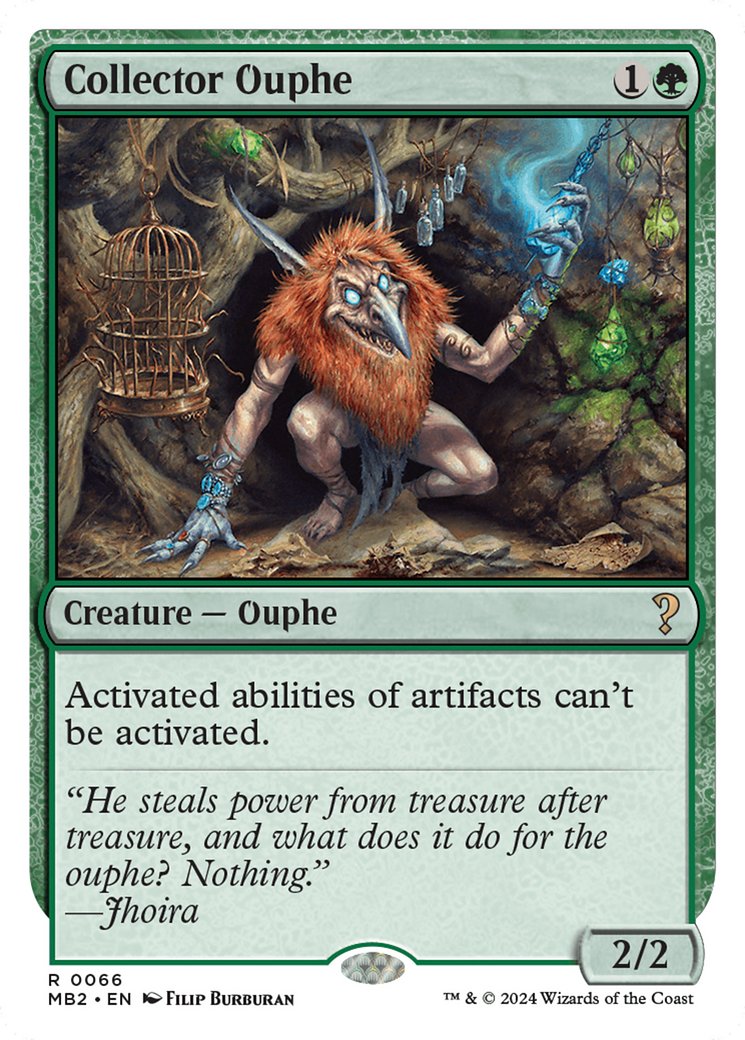 Collector Ouphe (White Border) [Mystery Booster 2] | Empire Gaming NC