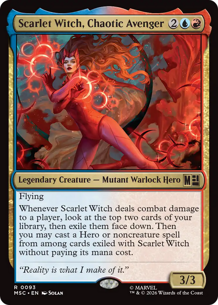 Scarlet Witch, Chaotic Avenger [Marvel Super Heroes Commander] | Empire Gaming NC