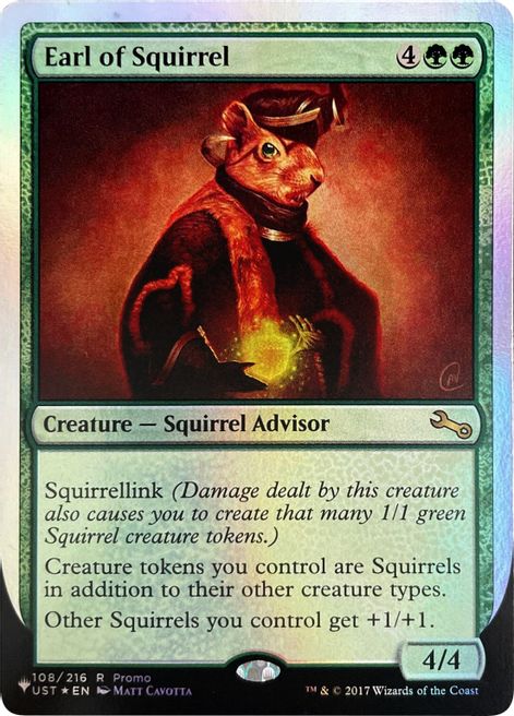 Earl of Squirrel (Unfinity Foil Edition) [The List] | Empire Gaming NC