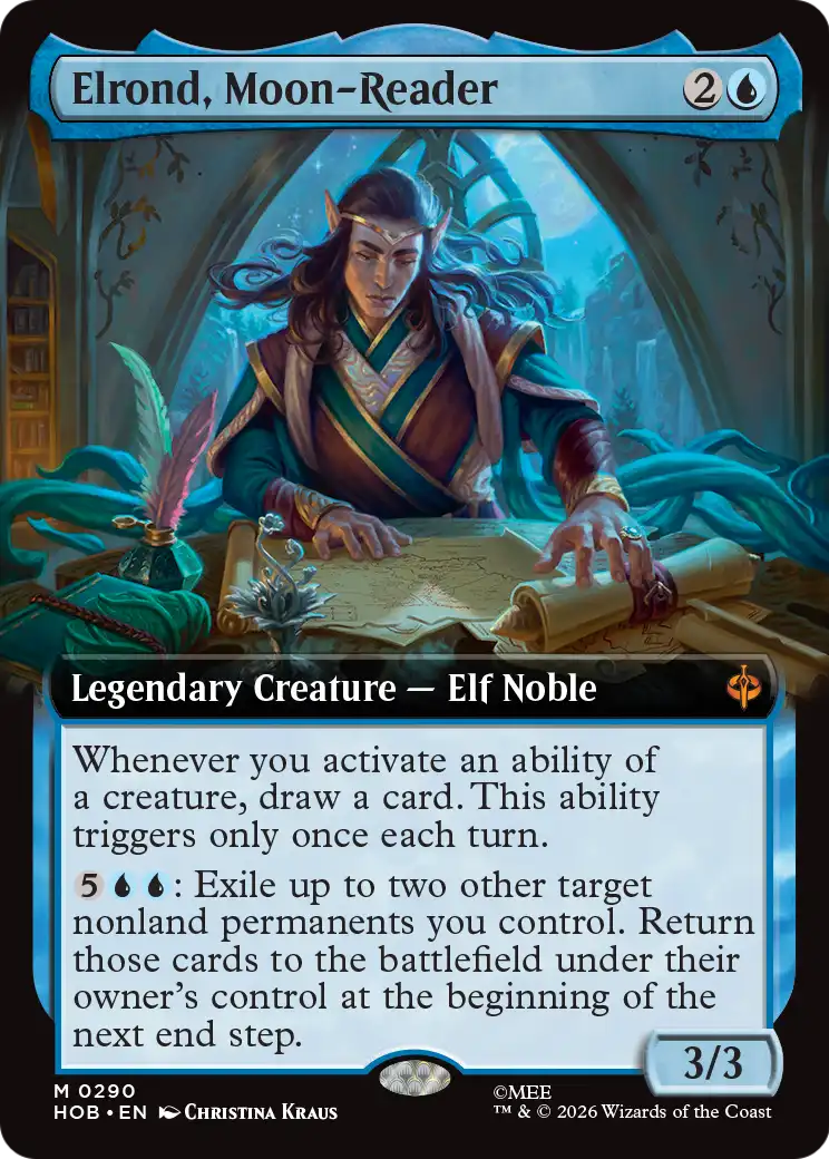 Elrond, Moon-Reader (Extended Art) [The Hobbit] | Empire Gaming NC