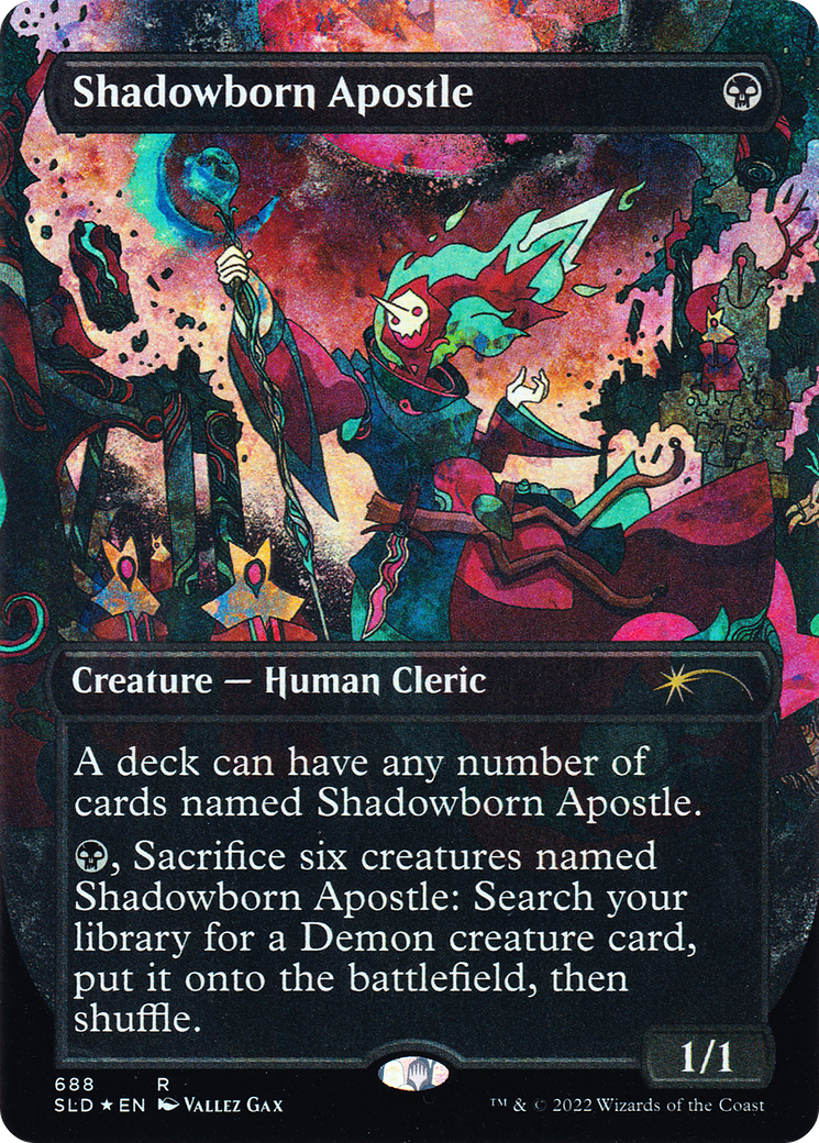 Shadowborn Apostle (688) (Borderless) [Secret Lair Drop Promos] | Empire Gaming NC