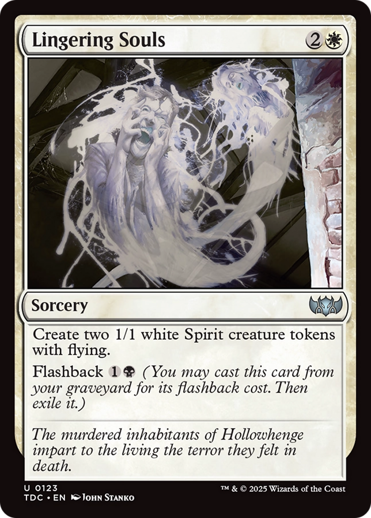 Lingering Souls [Tarkir: Dragonstorm Commander] | Empire Gaming NC