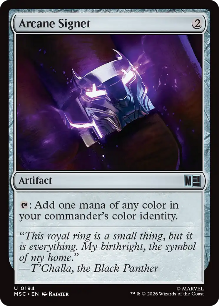 Arcane Signet (0194) [Marvel Super Heroes Commander] | Empire Gaming NC