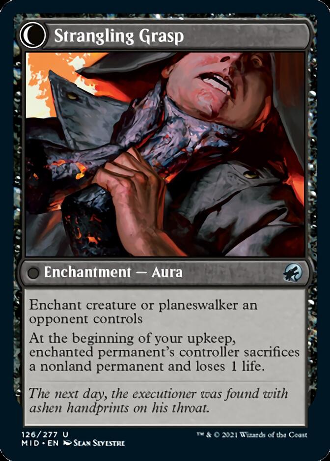 Vengeful Strangler // Strangling Grasp [Innistrad: Midnight Hunt] | Empire Gaming NC